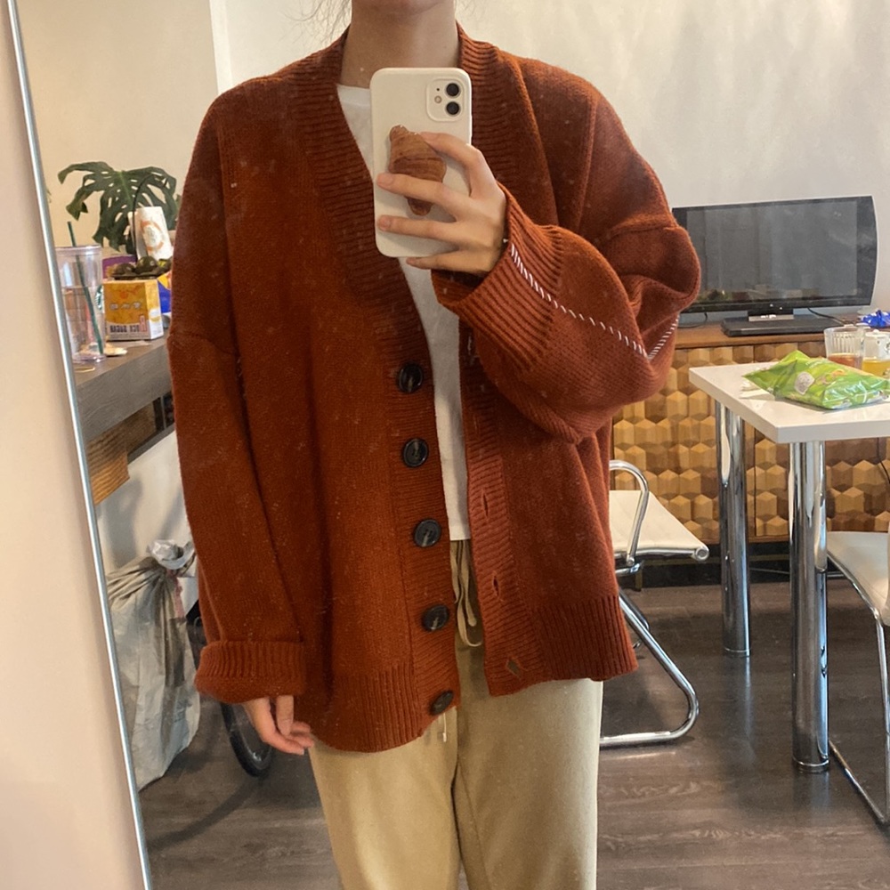 Oversized cardigan